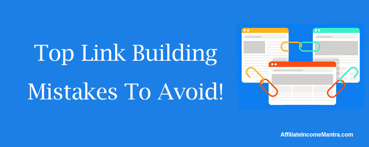 top link building mistakes