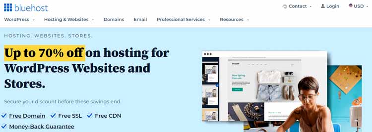 bluehost best web hosting services